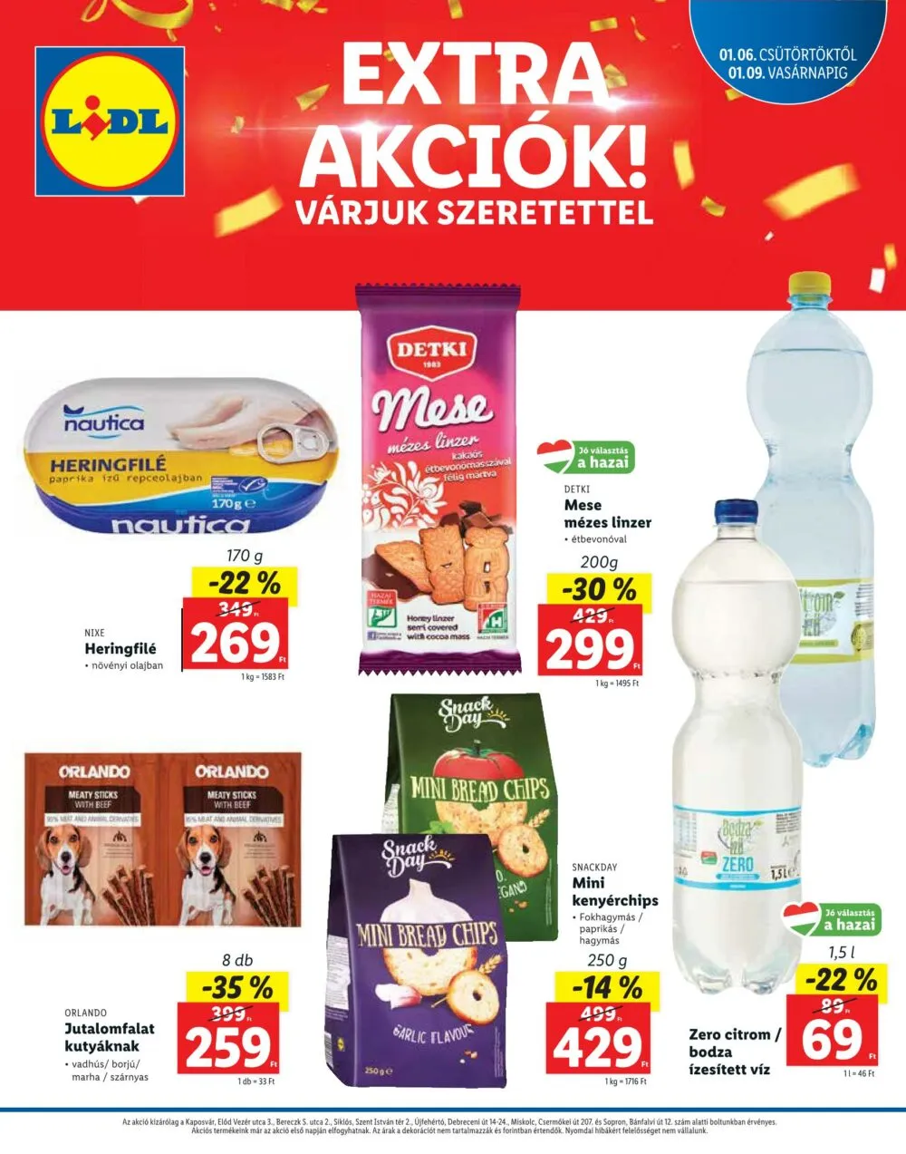 Lidl akciós újság Regionális 01.06–01.09 – 4. oldal