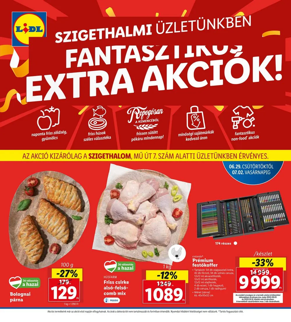 Lidl akciós újság Regionális 06.29–07.02