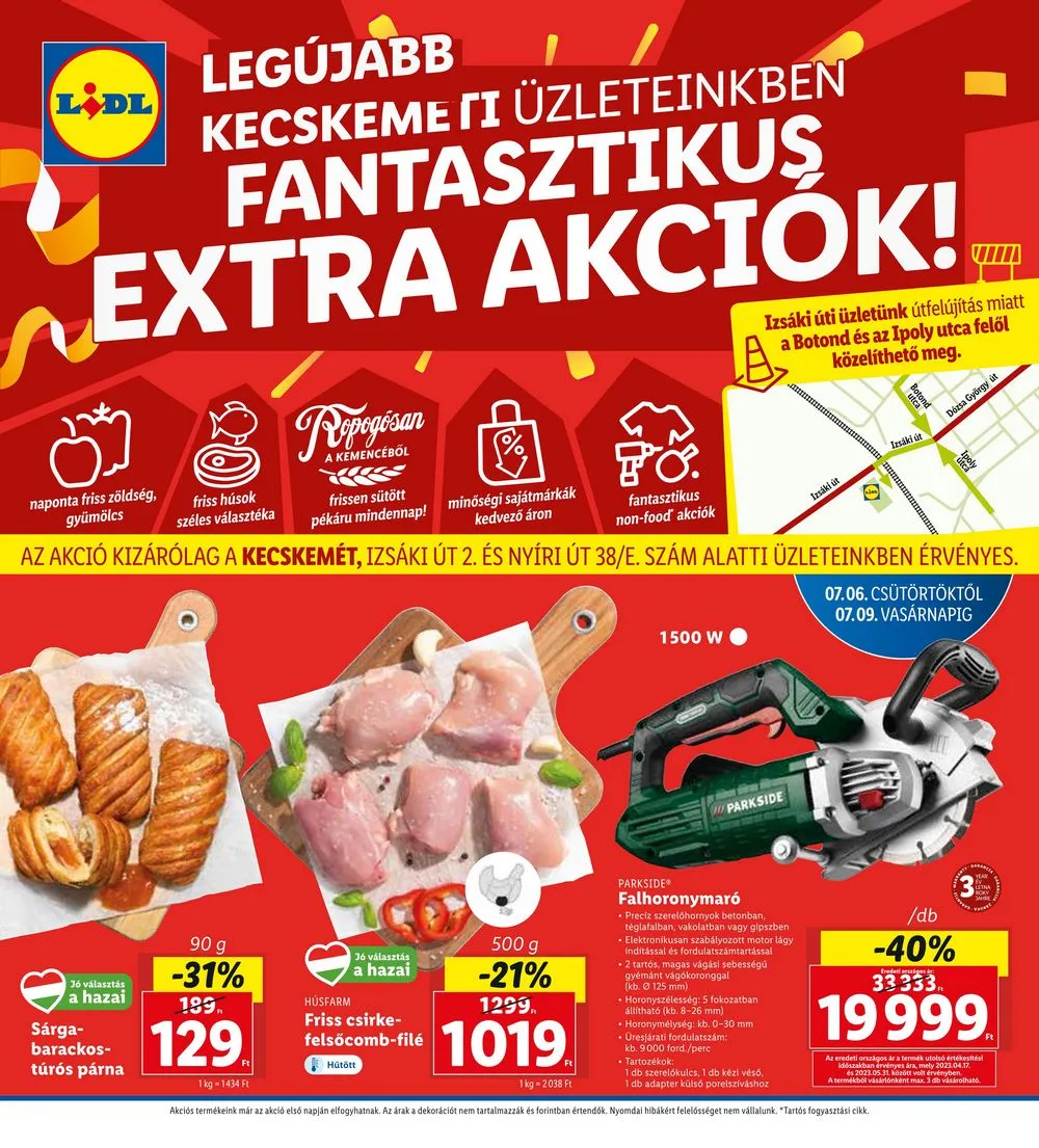Lidl akciós újság Regionális 07.06–07.09