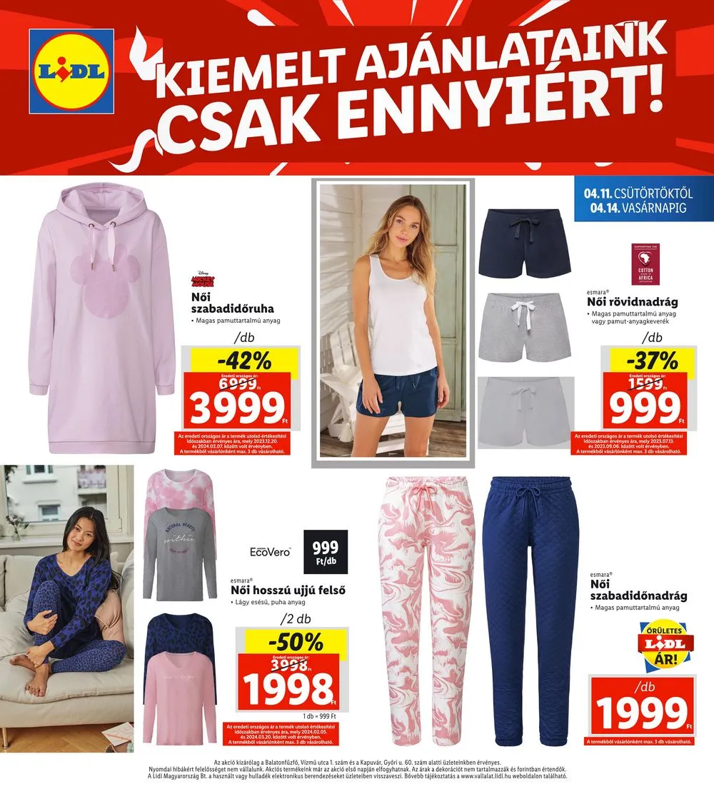 Lidl akciós újság Regionális 04.11–04.14 – 6. oldal