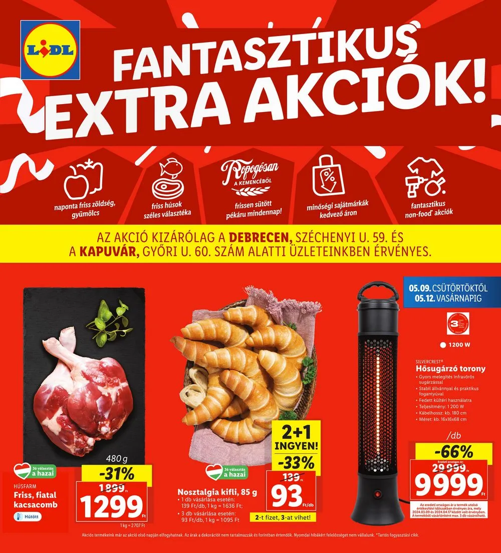 Lidl akciós újság Regionális 05.09–05.12