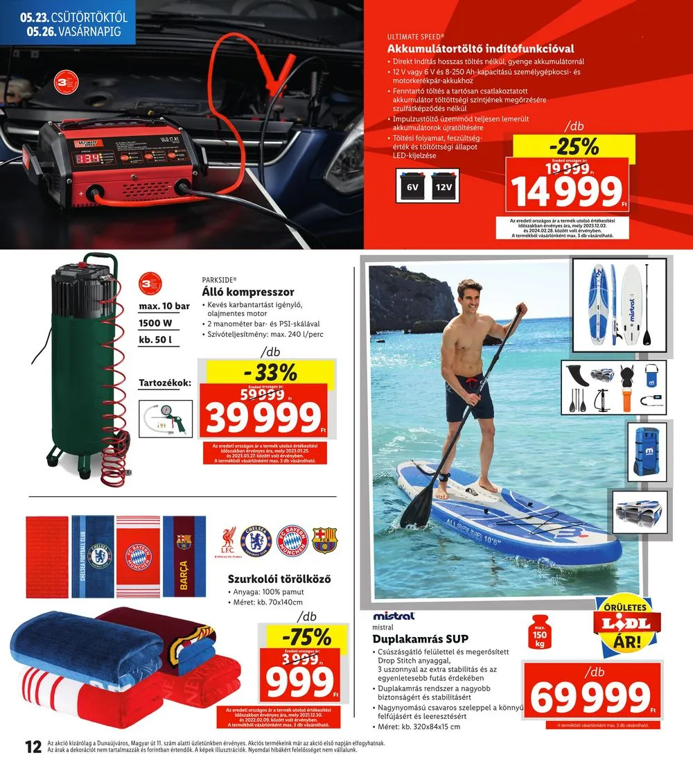 Lidl akciós újság Regionális 05.23–05.26 – 9. oldal