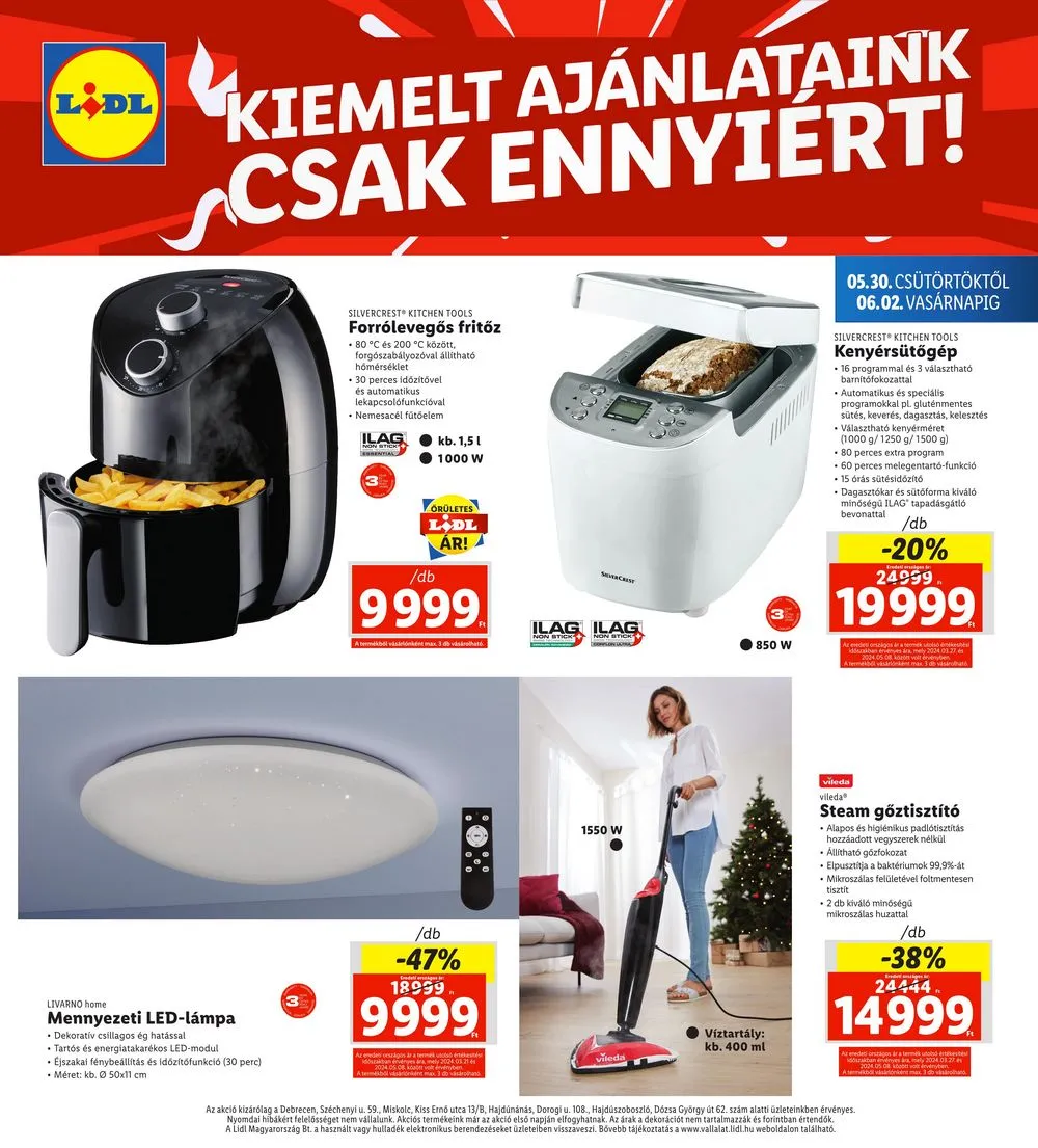 Lidl akciós újság Regionális 05.30–06.02 – 4. oldal