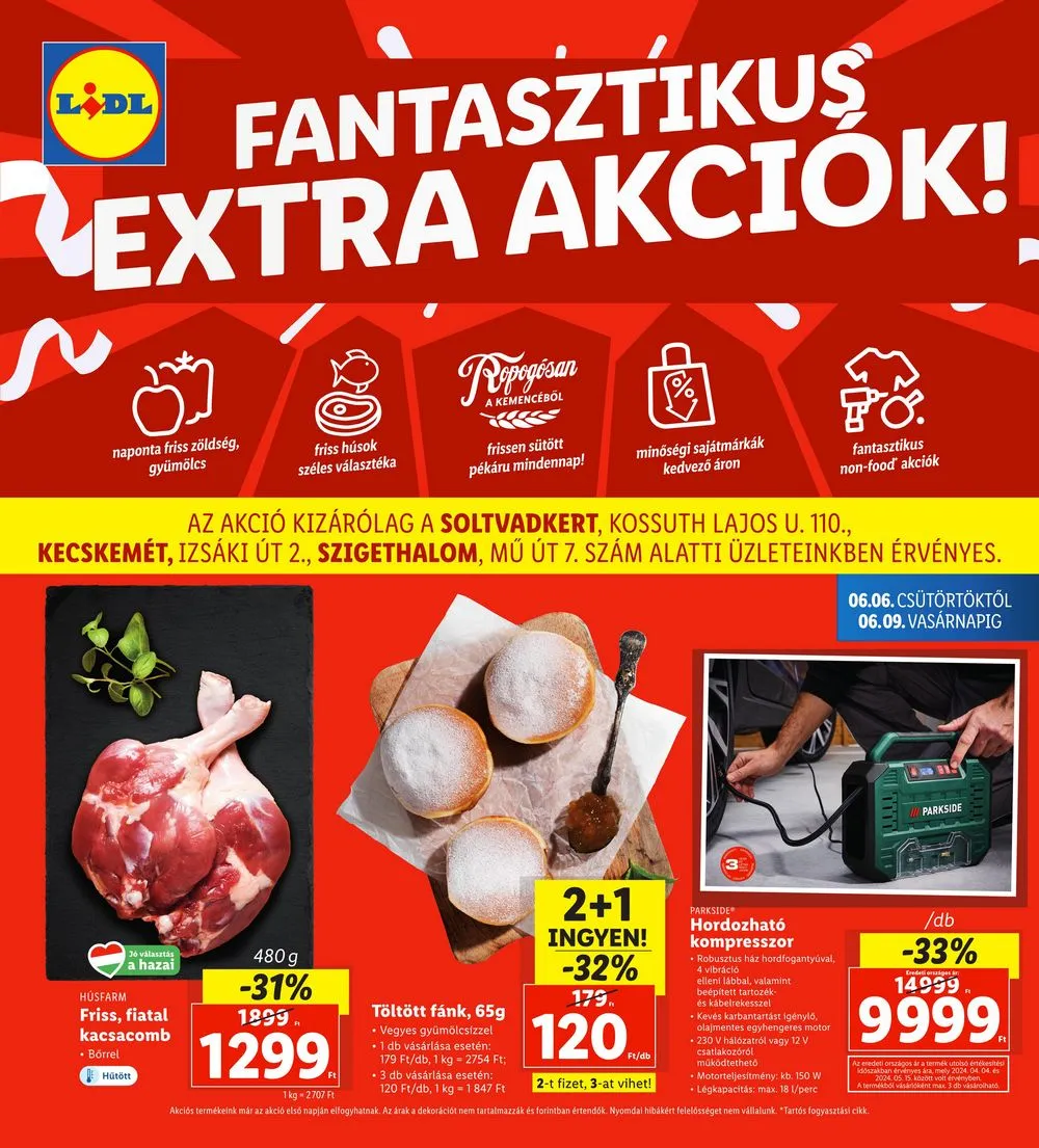 Lidl akciós újság Regionális 06.06–06.09