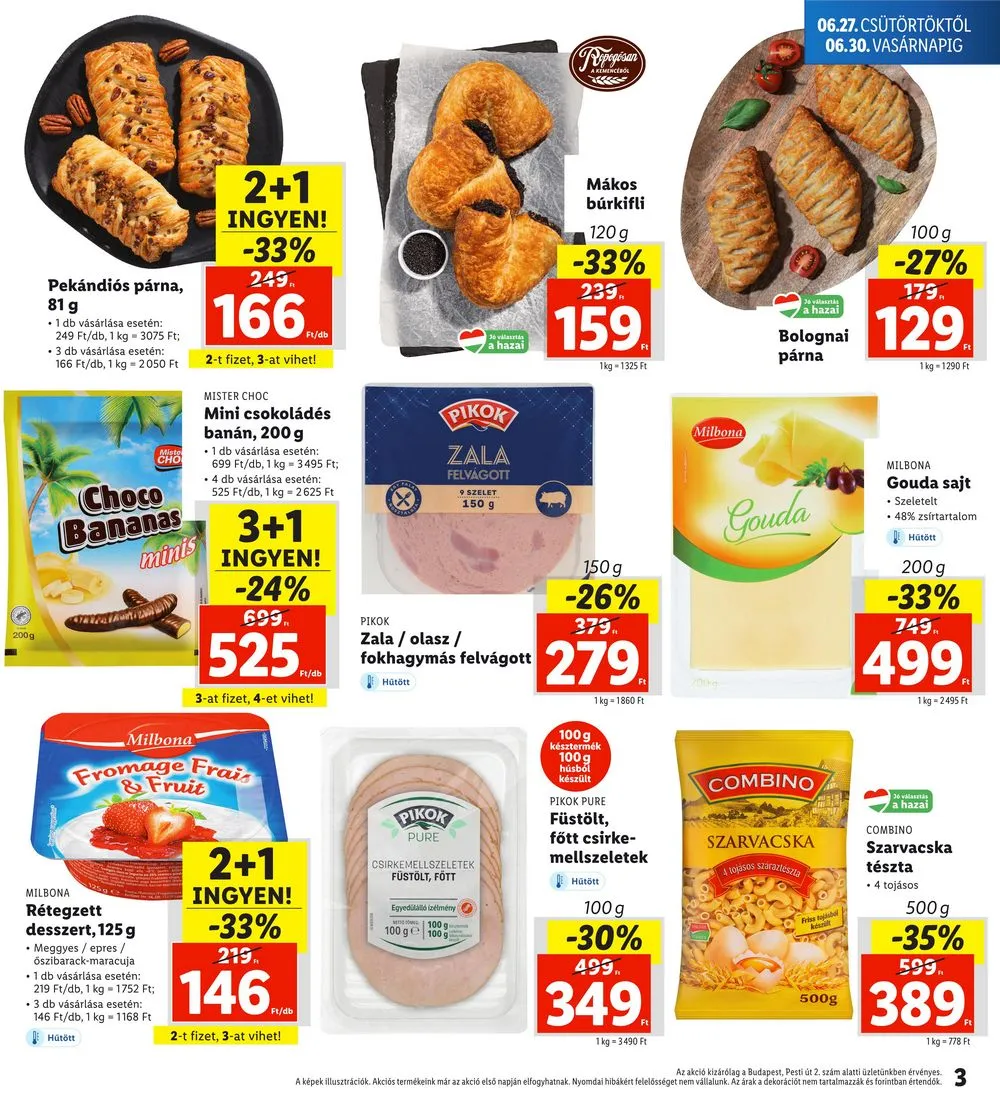 Lidl akciós újság Regionális 06.27–06.30 – 3. oldal