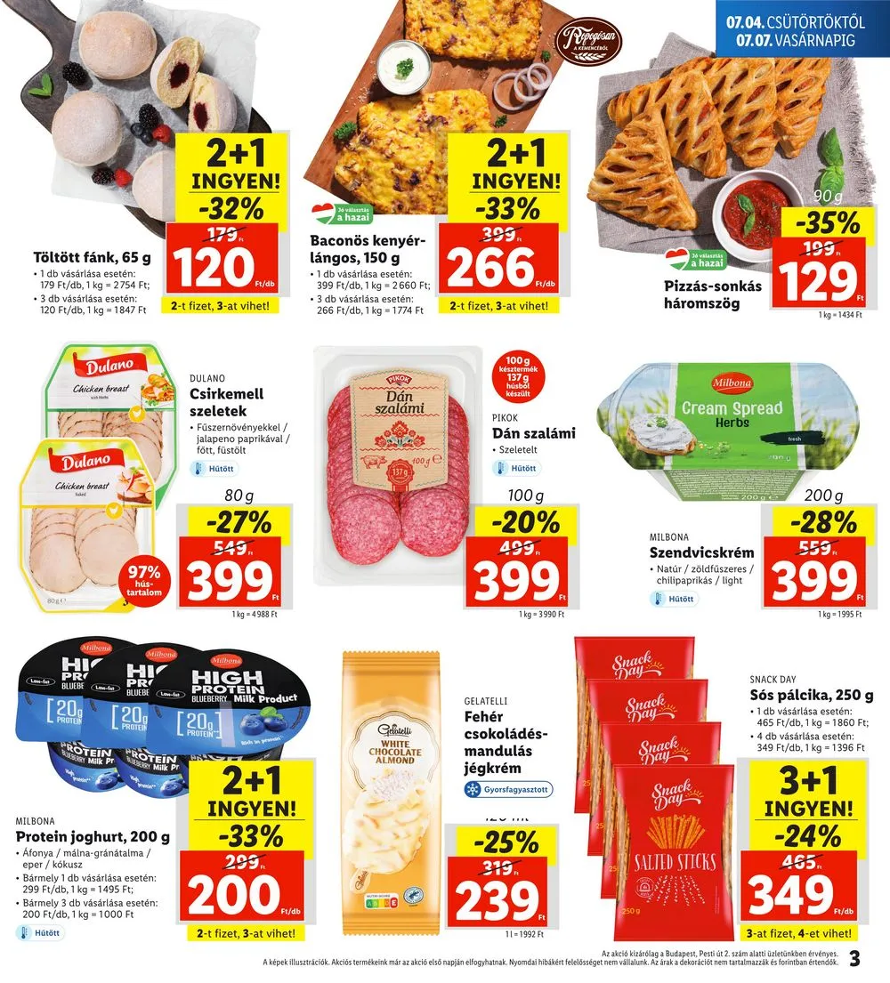 Lidl akciós újság Regionális 07.04–07.07 – 3. oldal