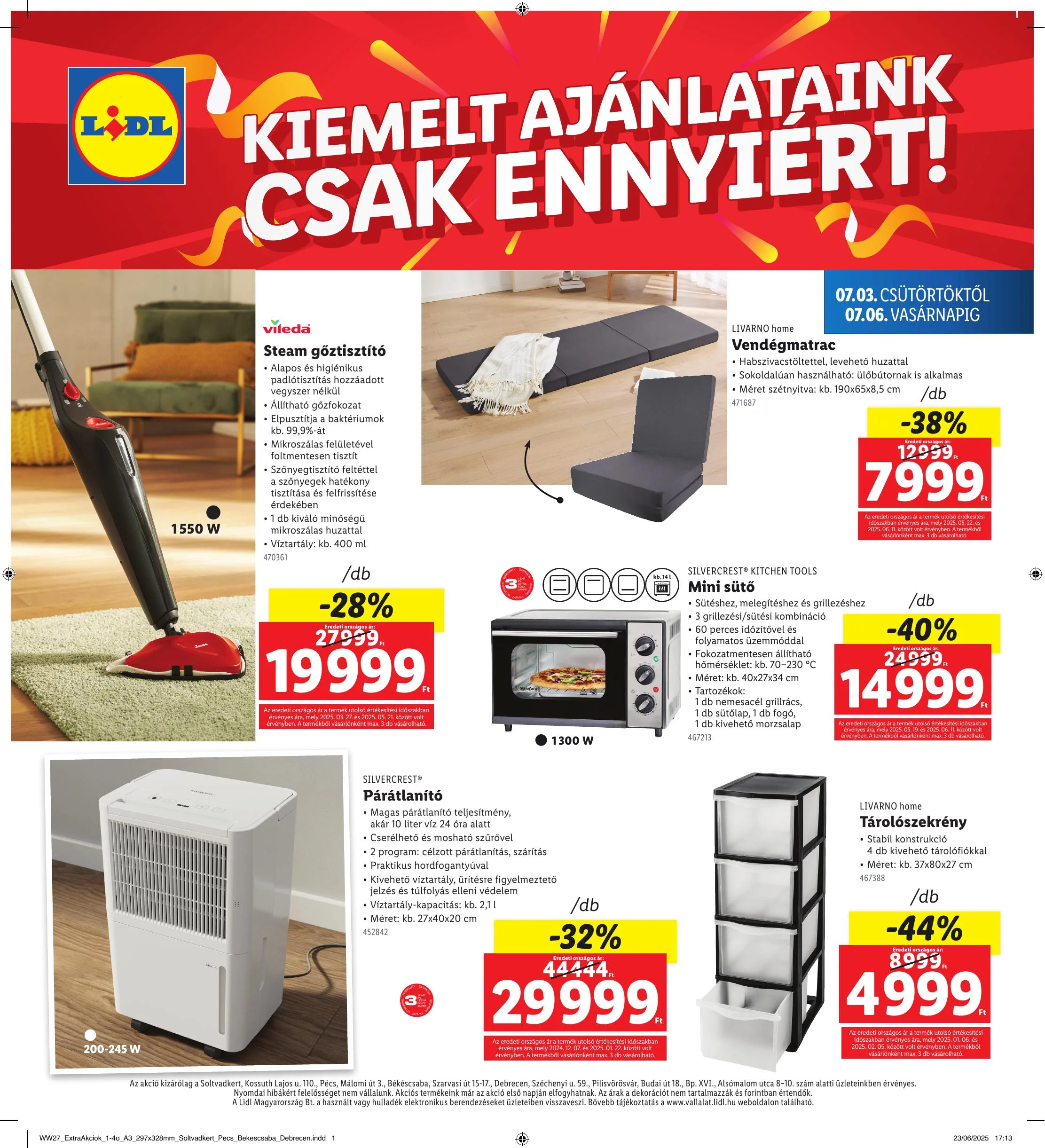 Lidl akciós újság Regionális 07.03–07.06 – 4. oldal