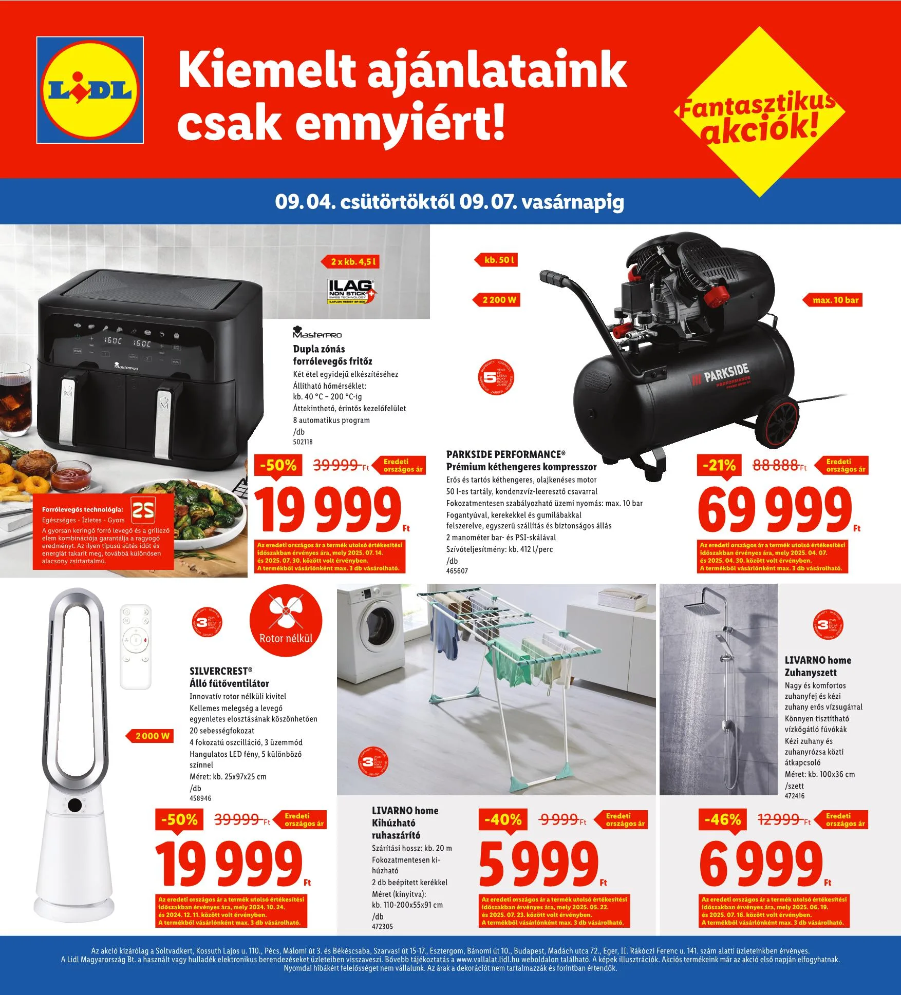 Lidl akciós újság Regionális 09.04–09.07 – 4. oldal