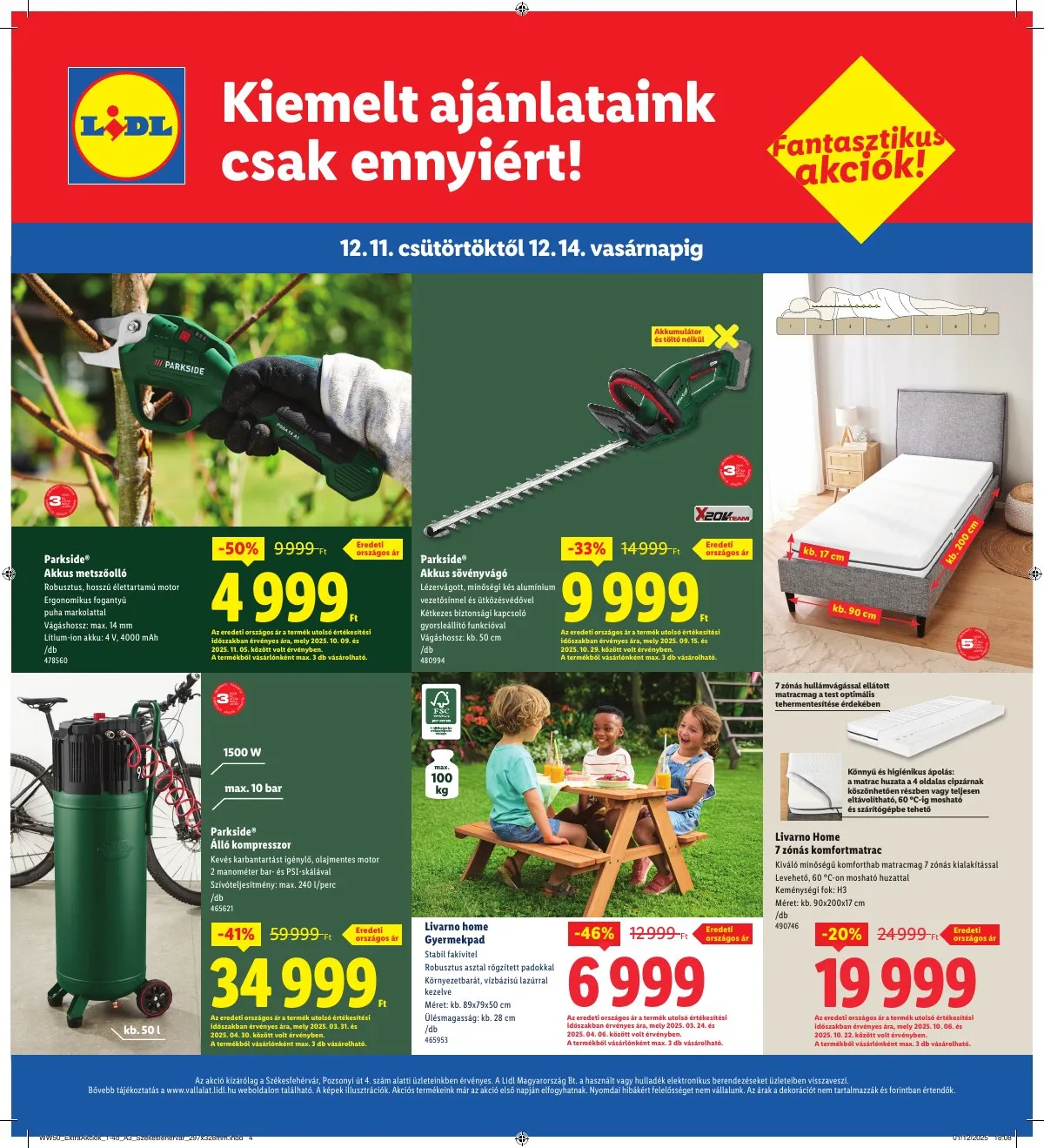 Lidl akciós újság Regionális 12.11–12.14 – 4. oldal