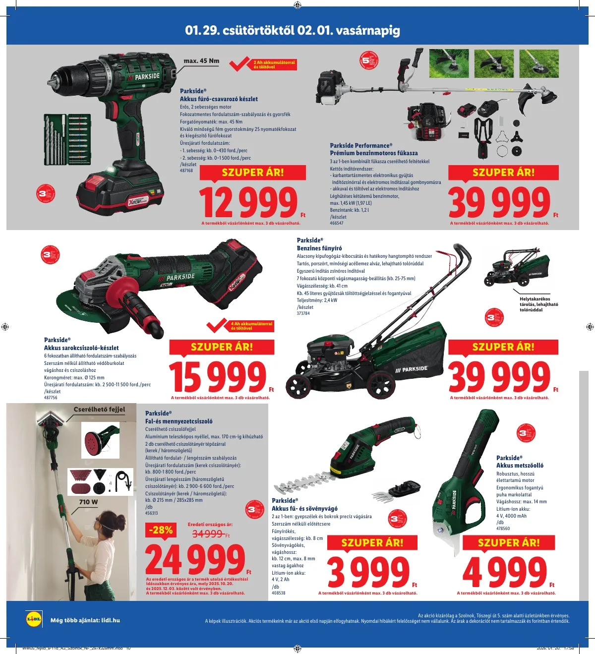 Lidl akciós újság Regionális 01.29–02.01 – 10. oldal