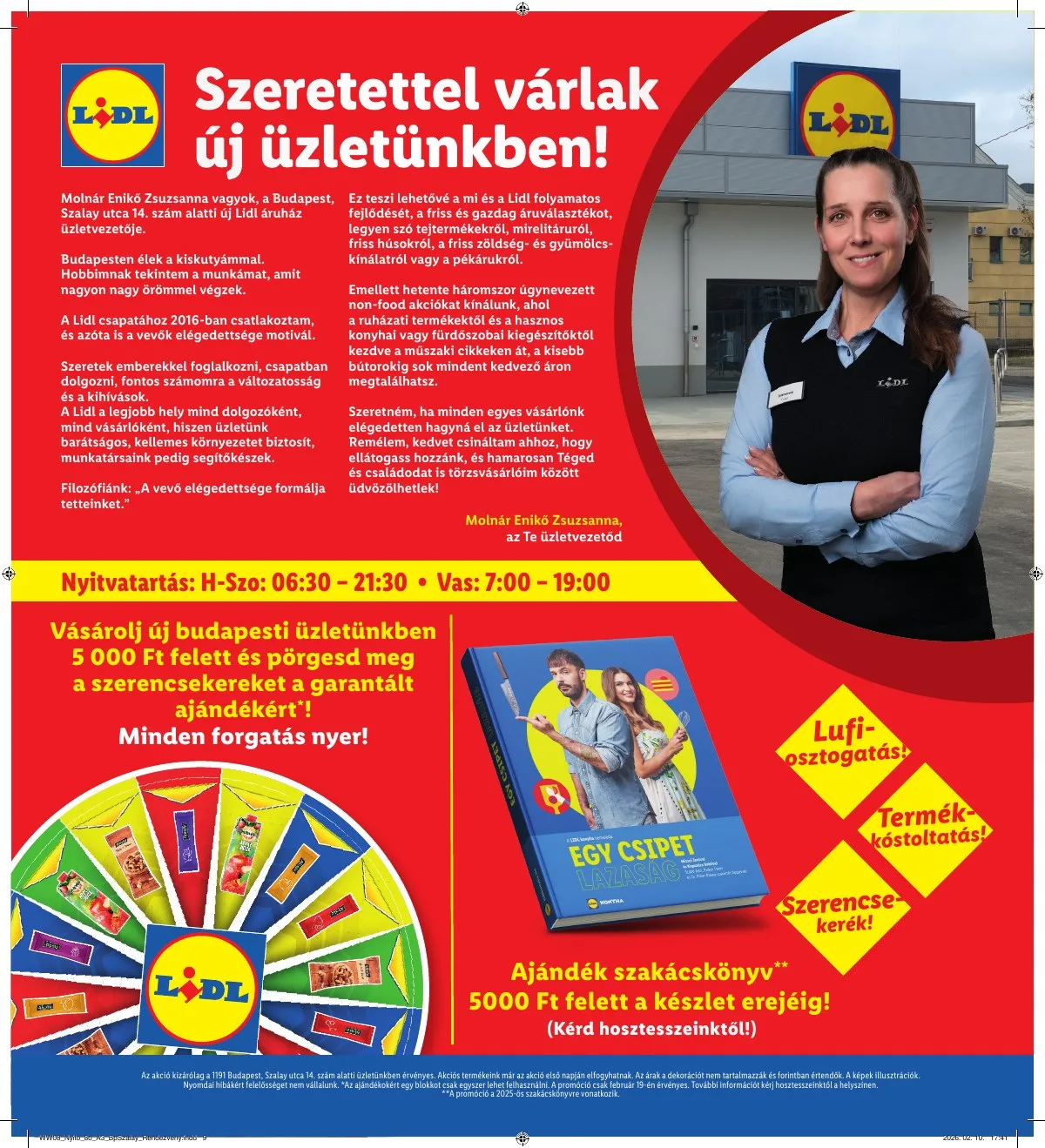 Lidl akciós újság Regionális 02.19–02.22 – 8. oldal