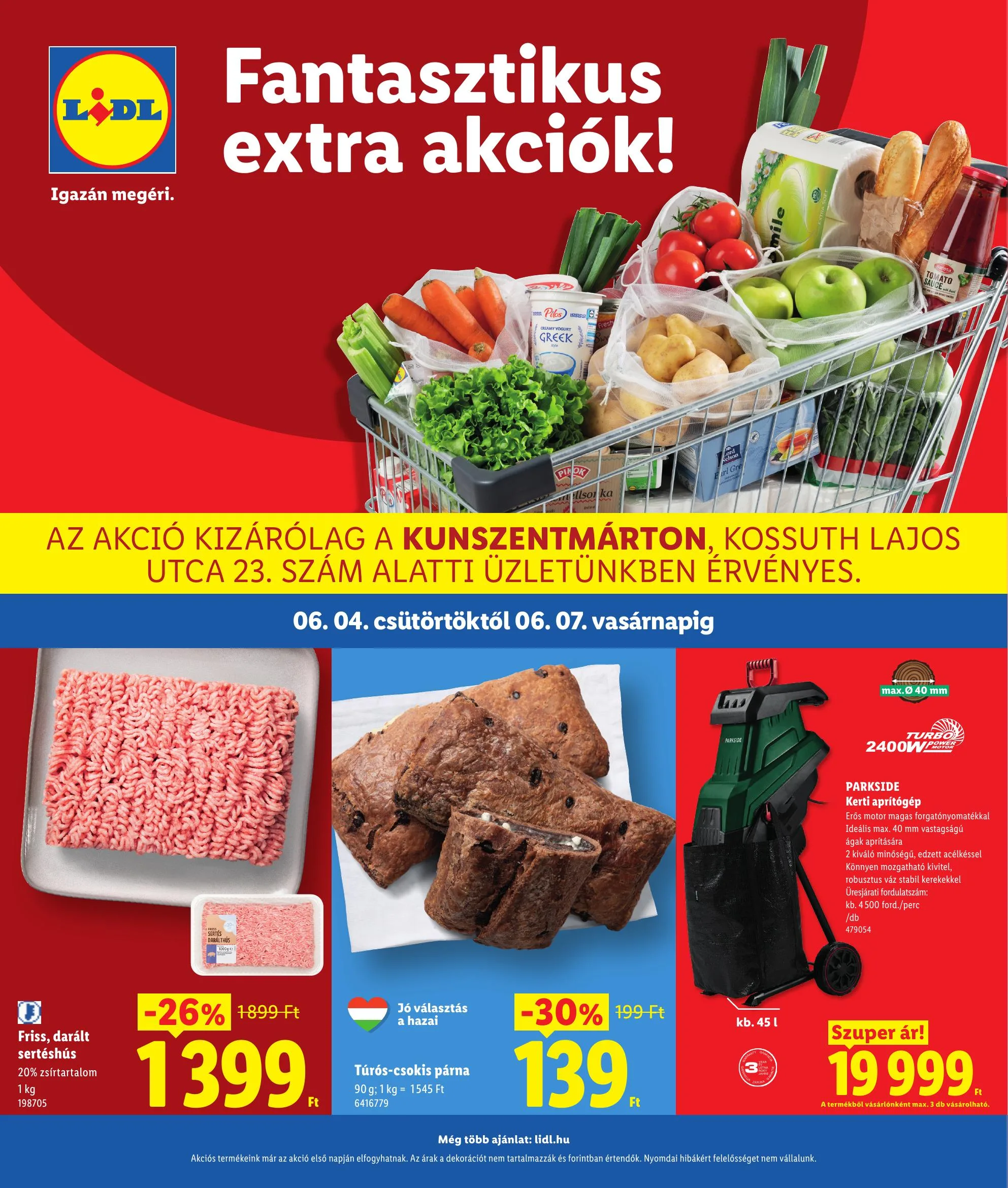 Lidl akciós újság Regionális 06.04–06.07