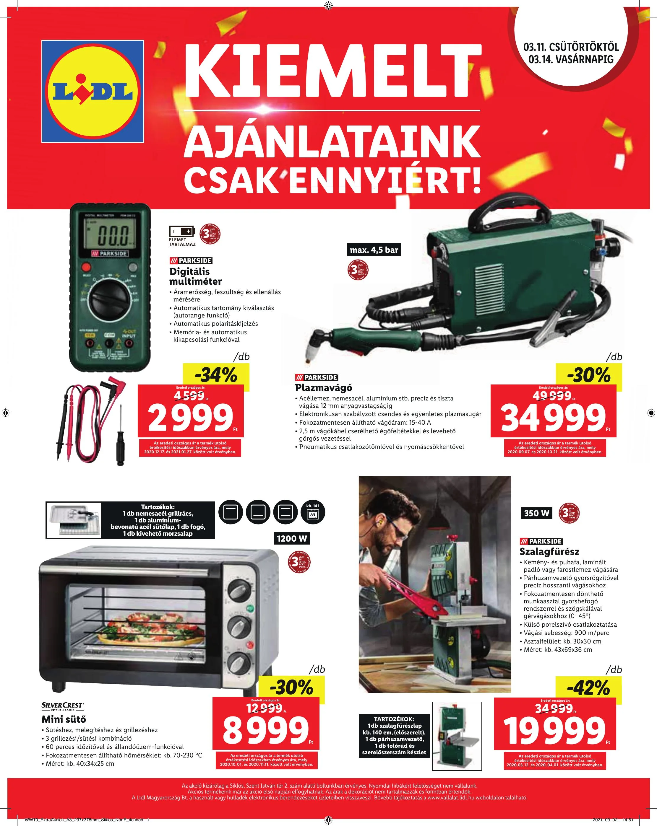 Lidl akciós újság Siklos 03.11–03.14 – 4. oldal