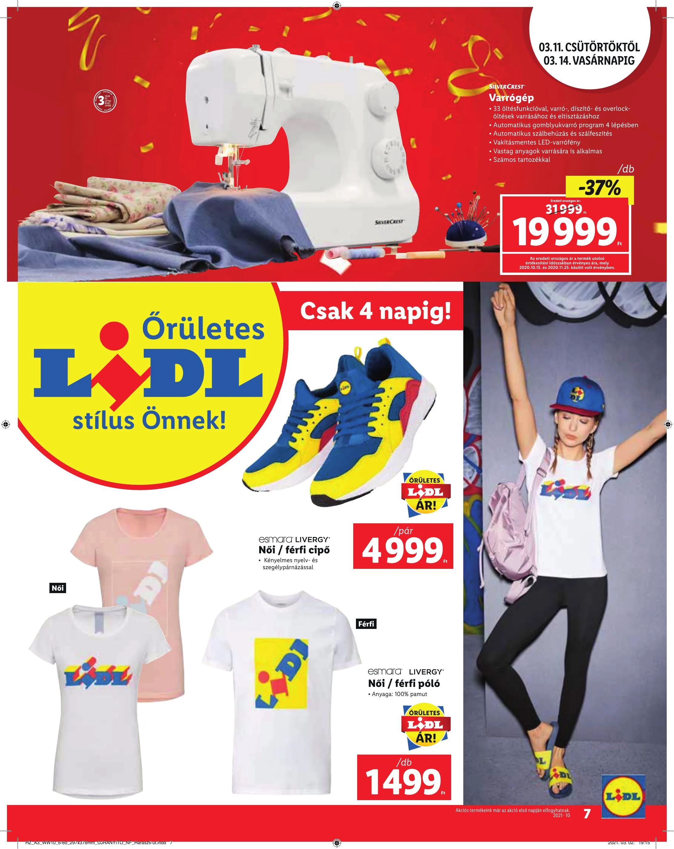 Lidl akciós újság Soroksar 03.11–03.14 – 7. oldal