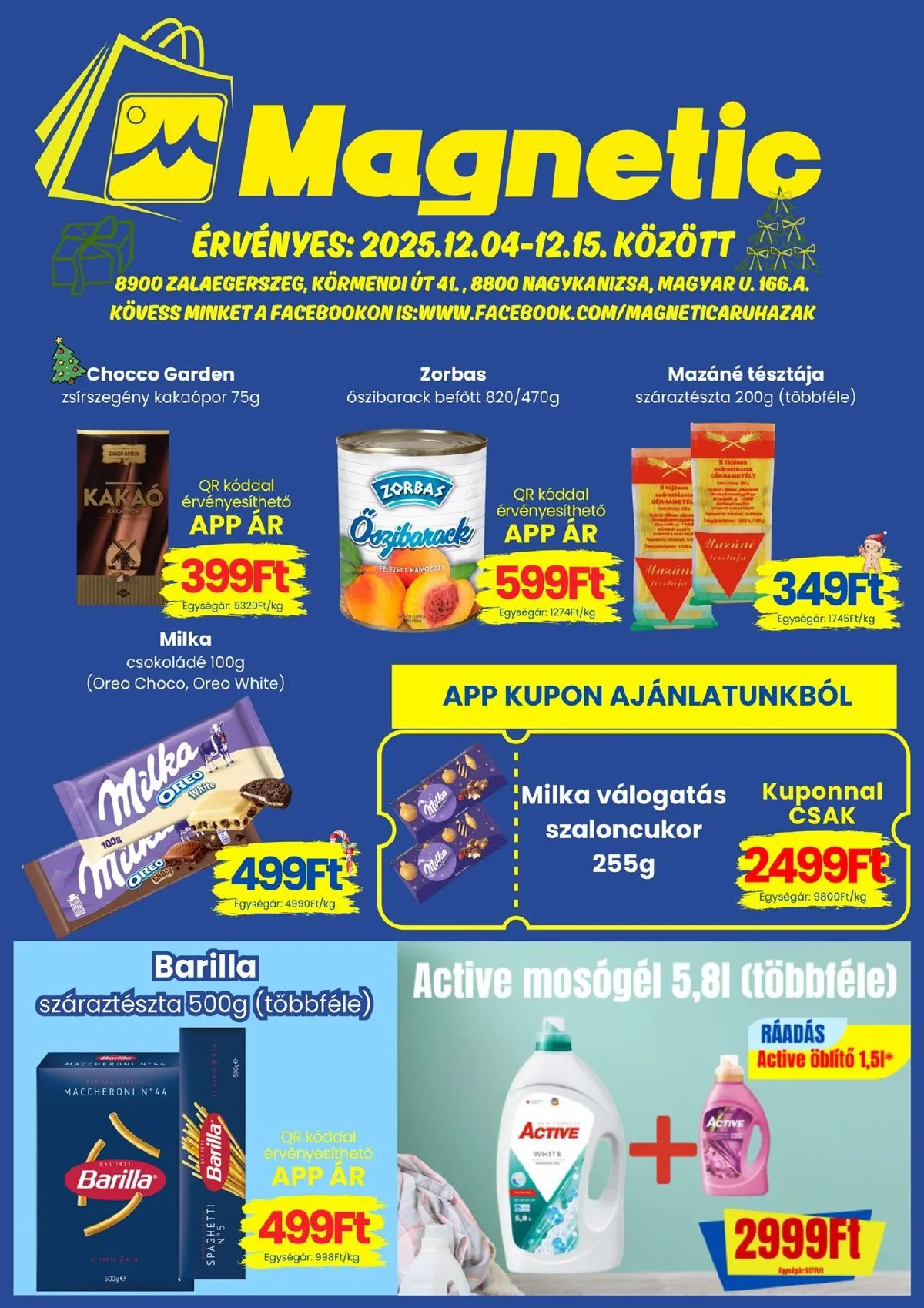 Magnetic akciós újság 12.04–12.15