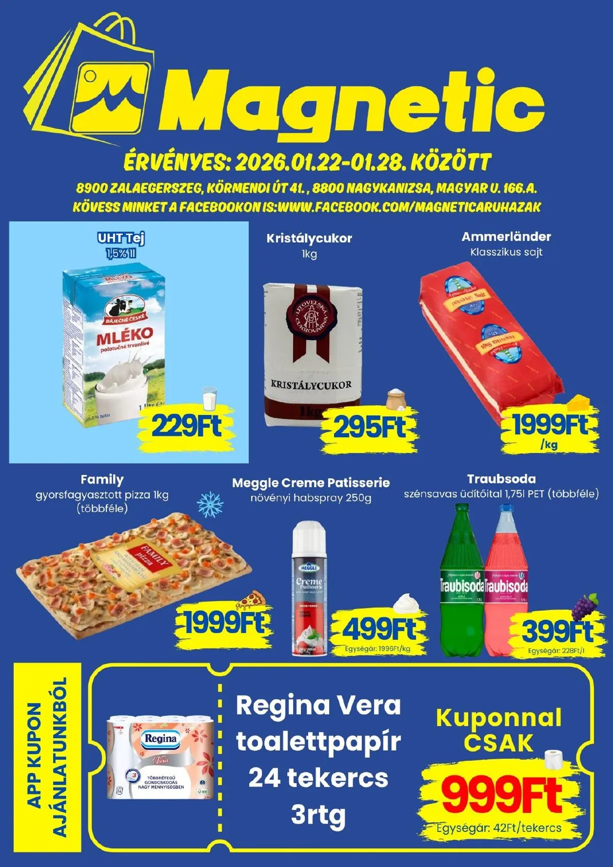 Magnetic akciós újság 01.22–01.28