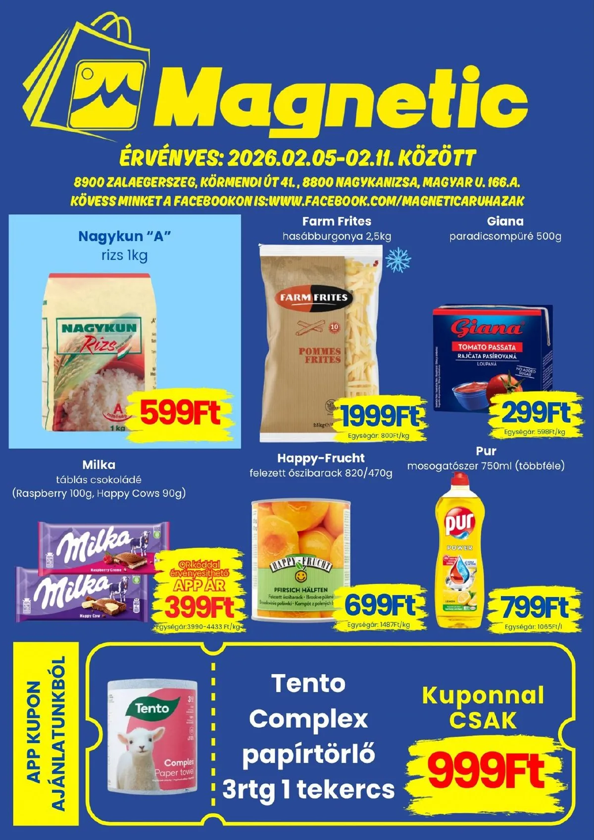 Magnetic akciós újság 02.05–02.11