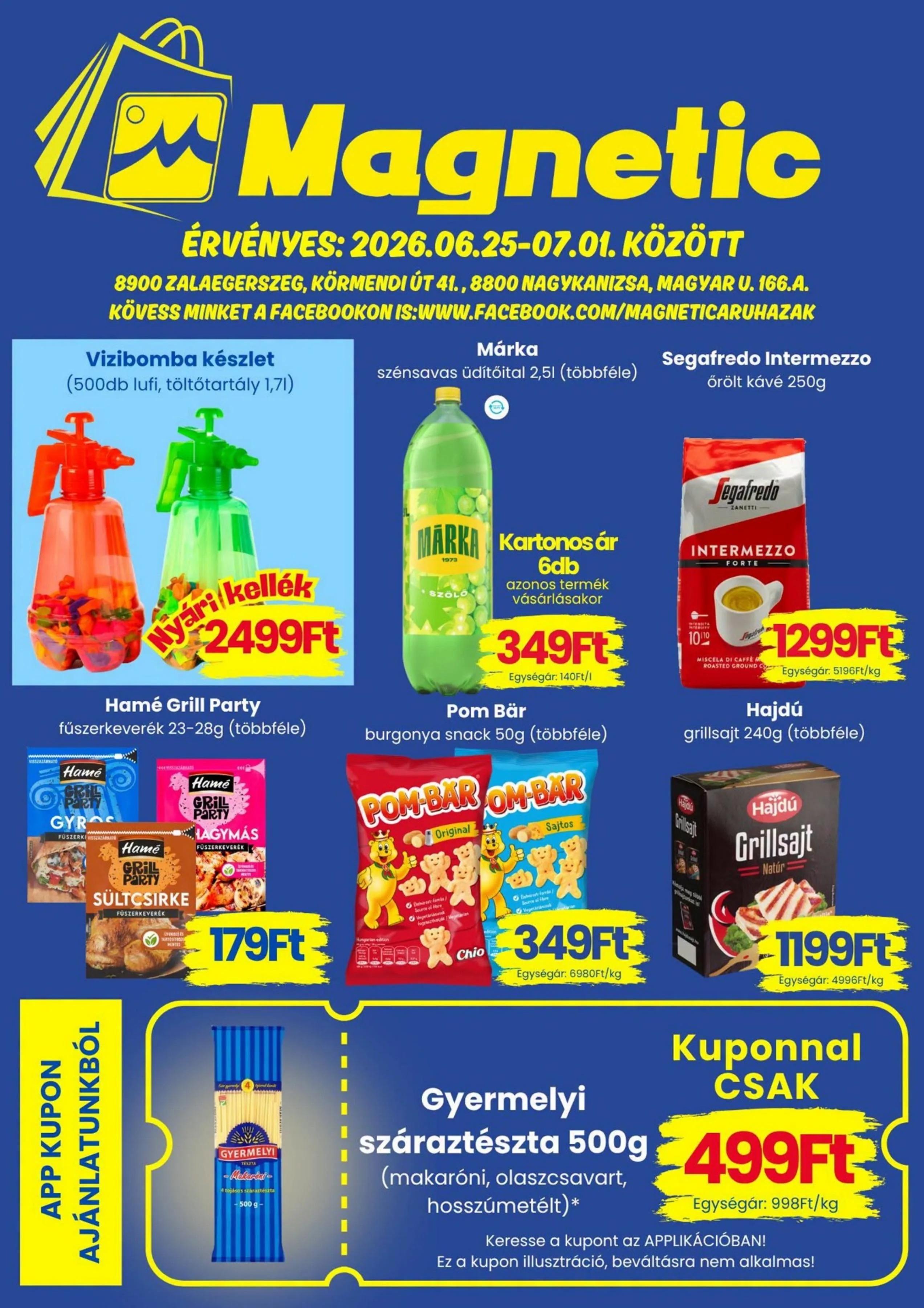 Magnetic akciós újság 06.25–07.01