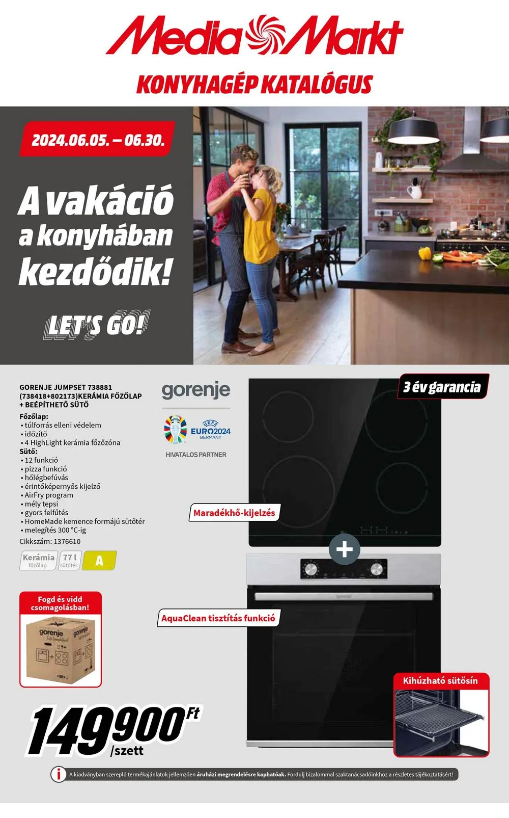 Media akciós újság Markt Konyhagepek 06.05–06.30