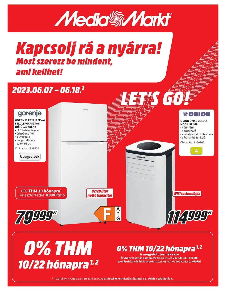 Media akciós újság Markt 06.07–06.18