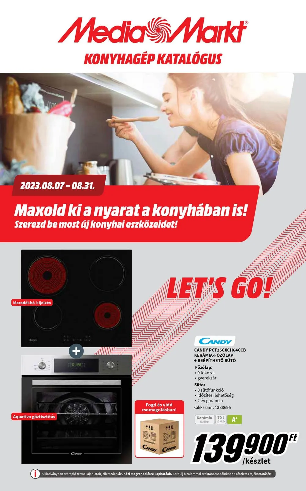 Media akciós újság Markt 08.07–08.31