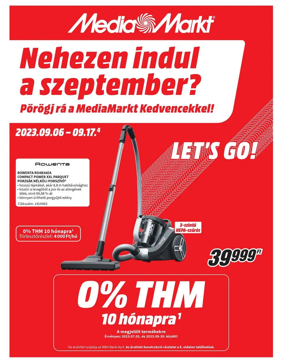 Media akciós újság Markt 09.06–09.17