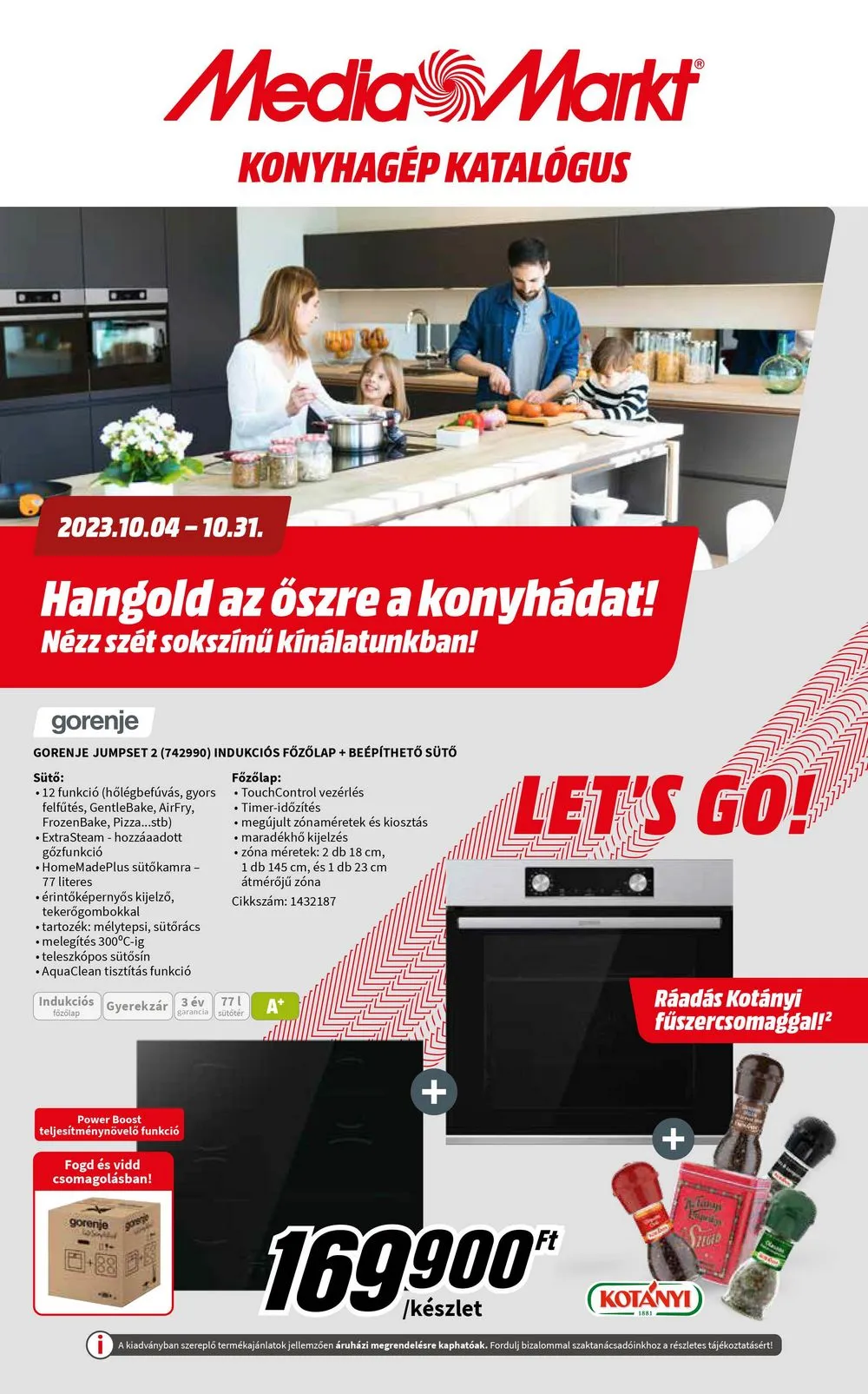 Media akciós újság Markt 10.04–10.31
