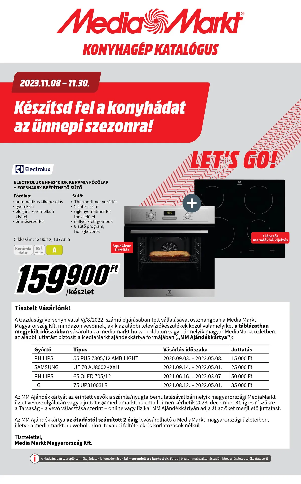 Media akciós újság Markt 11.08–11.30