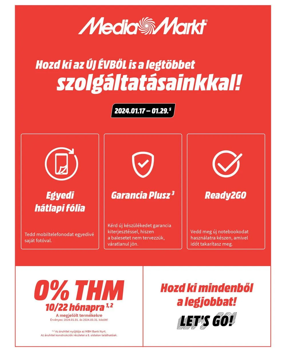 Media akciós újság Markt 01.17–01.29