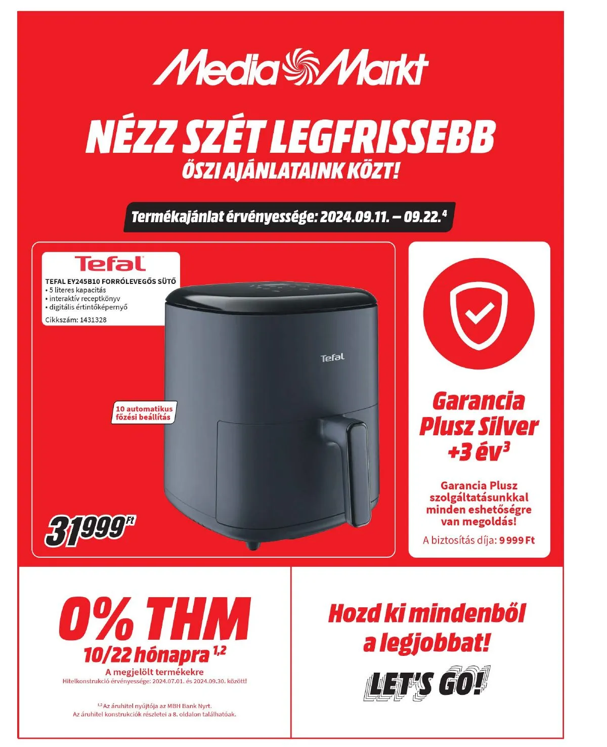 Media akciós újság Markt 09.11–09.22