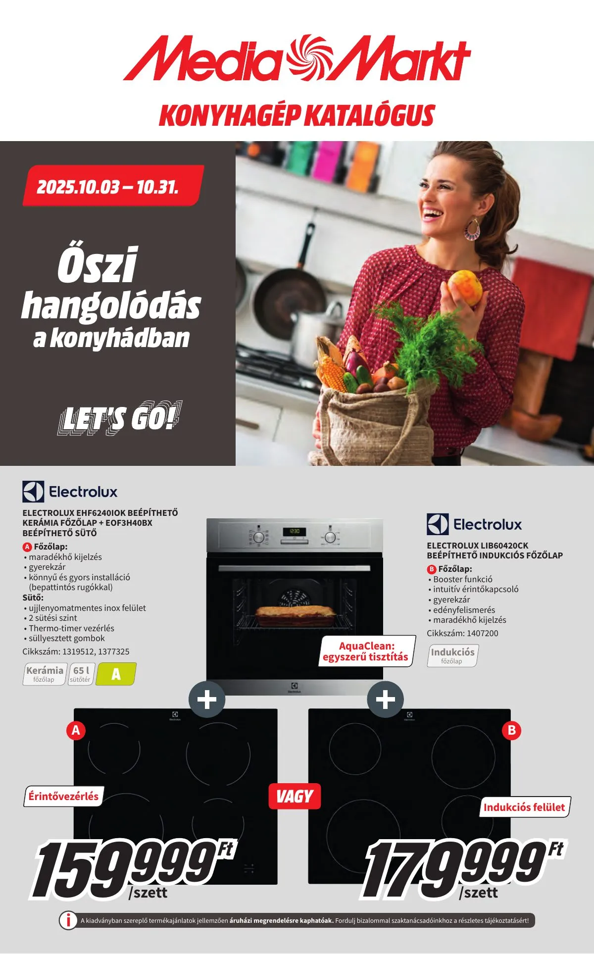 Media akciós újság Markt 10.03–10.31