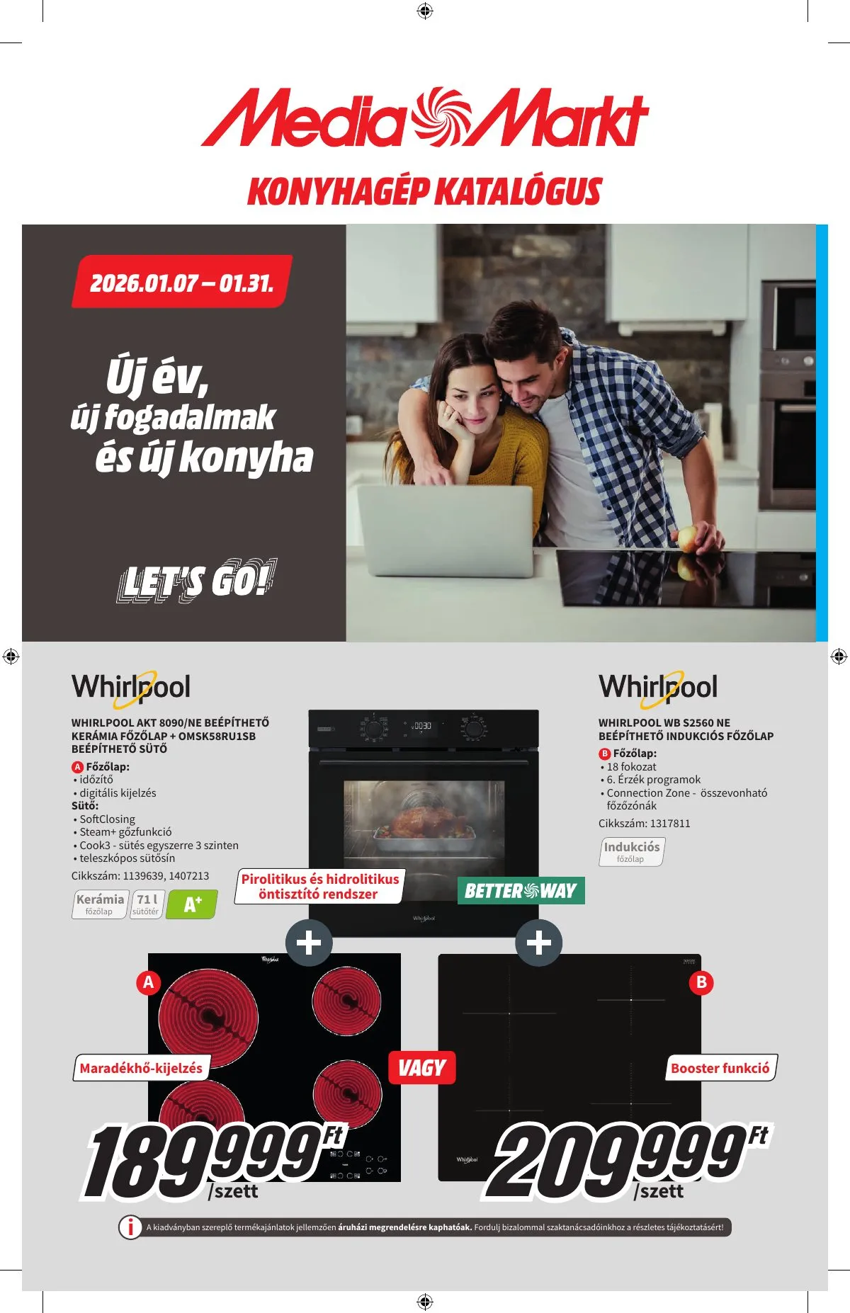 Media akciós újság Markt 01.07–01.31