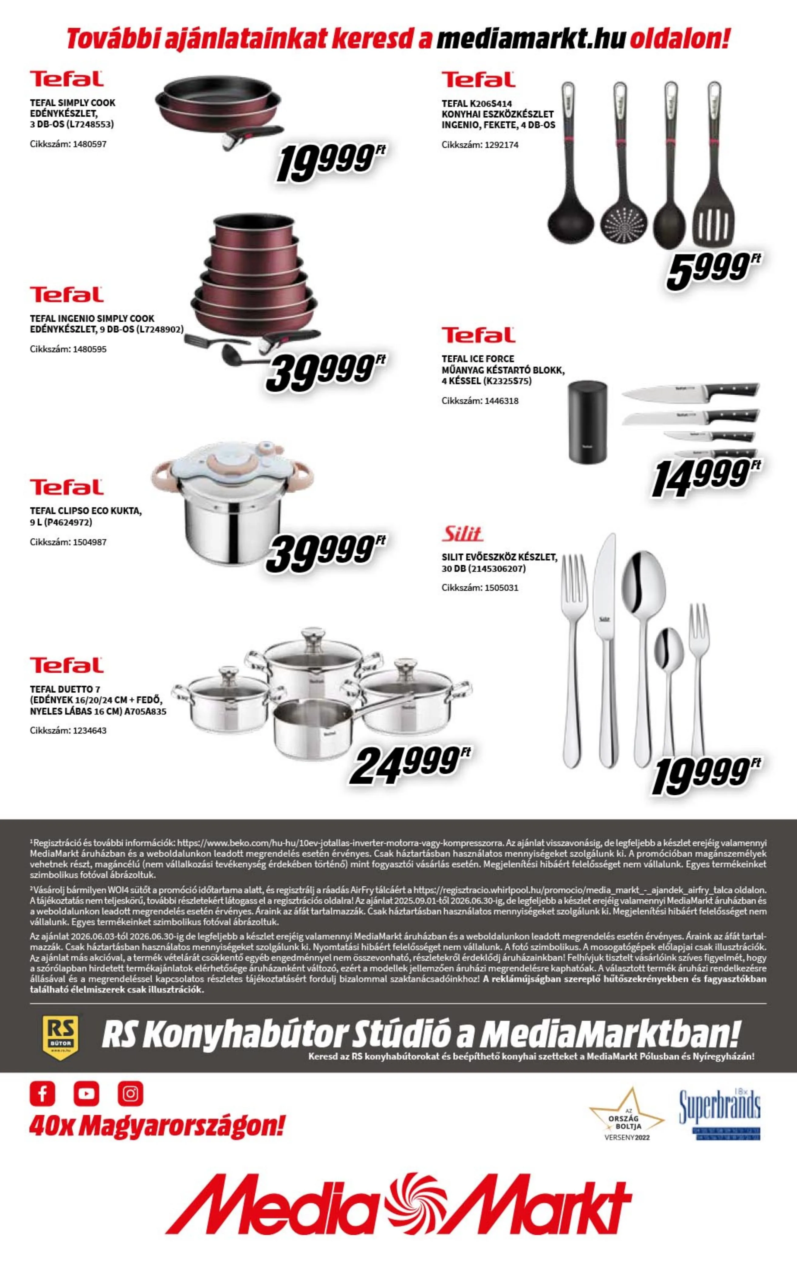 Media akciós újság Markt 06.03–06.30 – 16. oldal