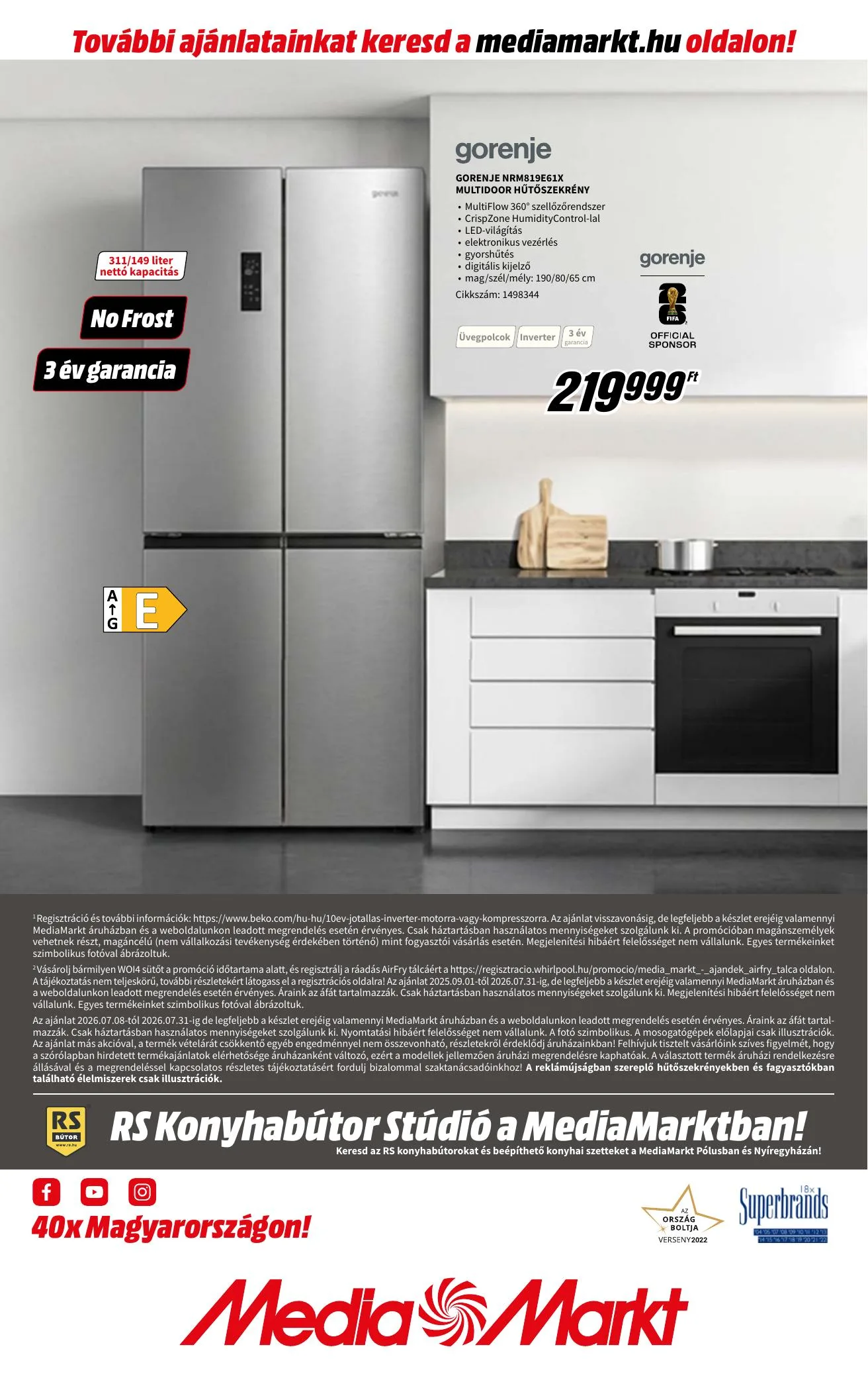 Media akciós újság Markt 07.08–07.31 – 16. oldal