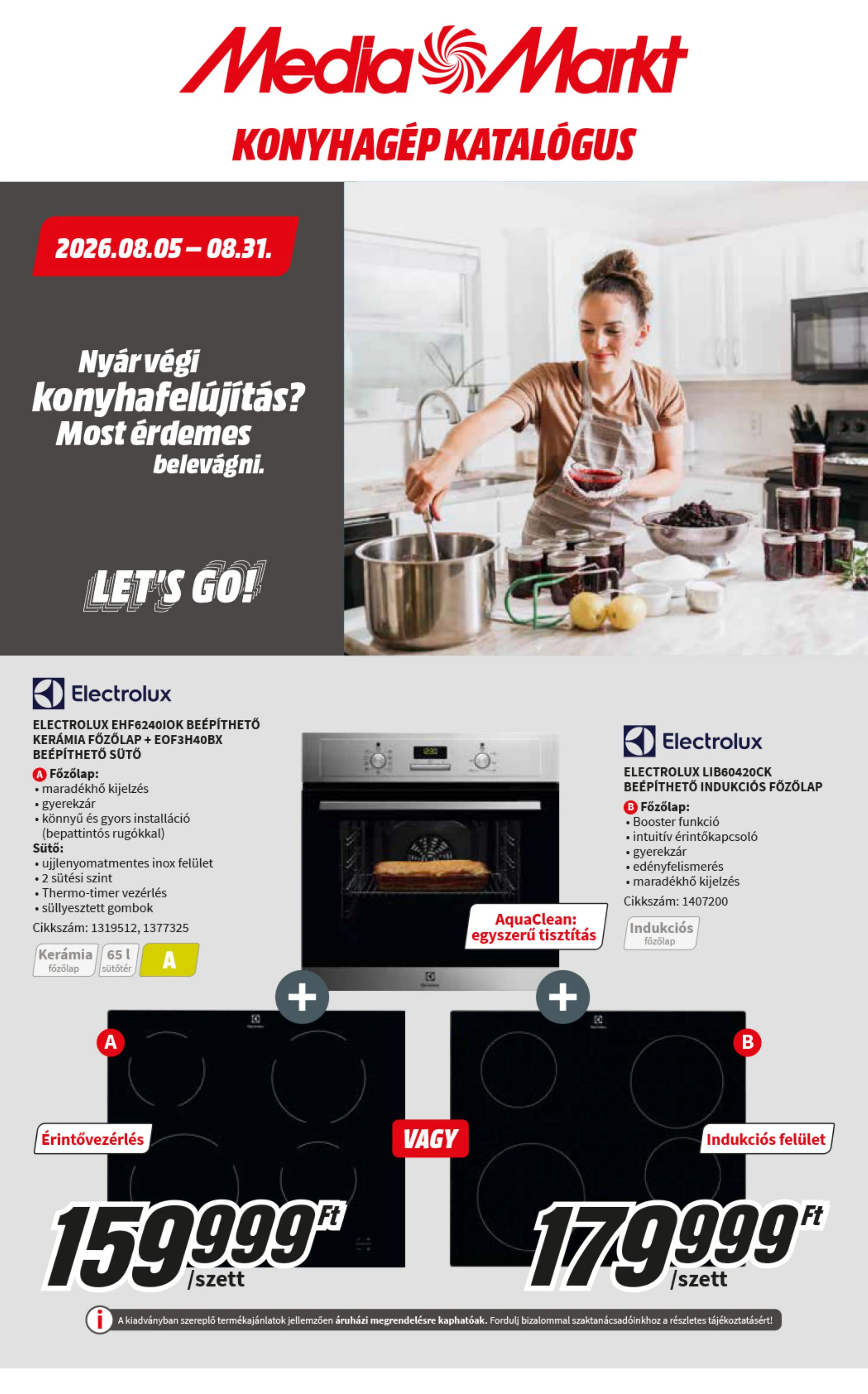 Media akciós újság Markt 08.05–08.31