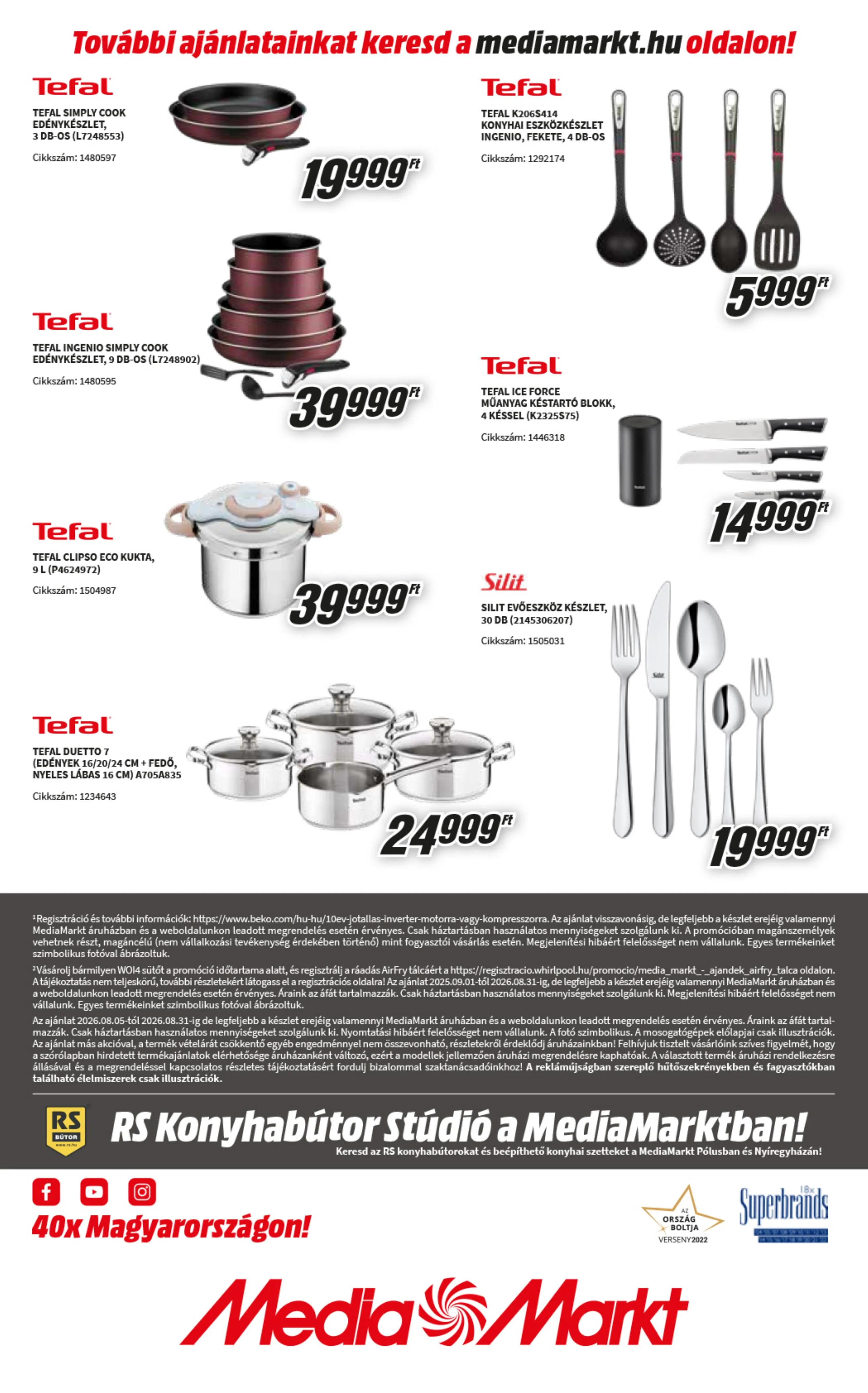 Media akciós újság Markt 08.05–08.31 – 16. oldal
