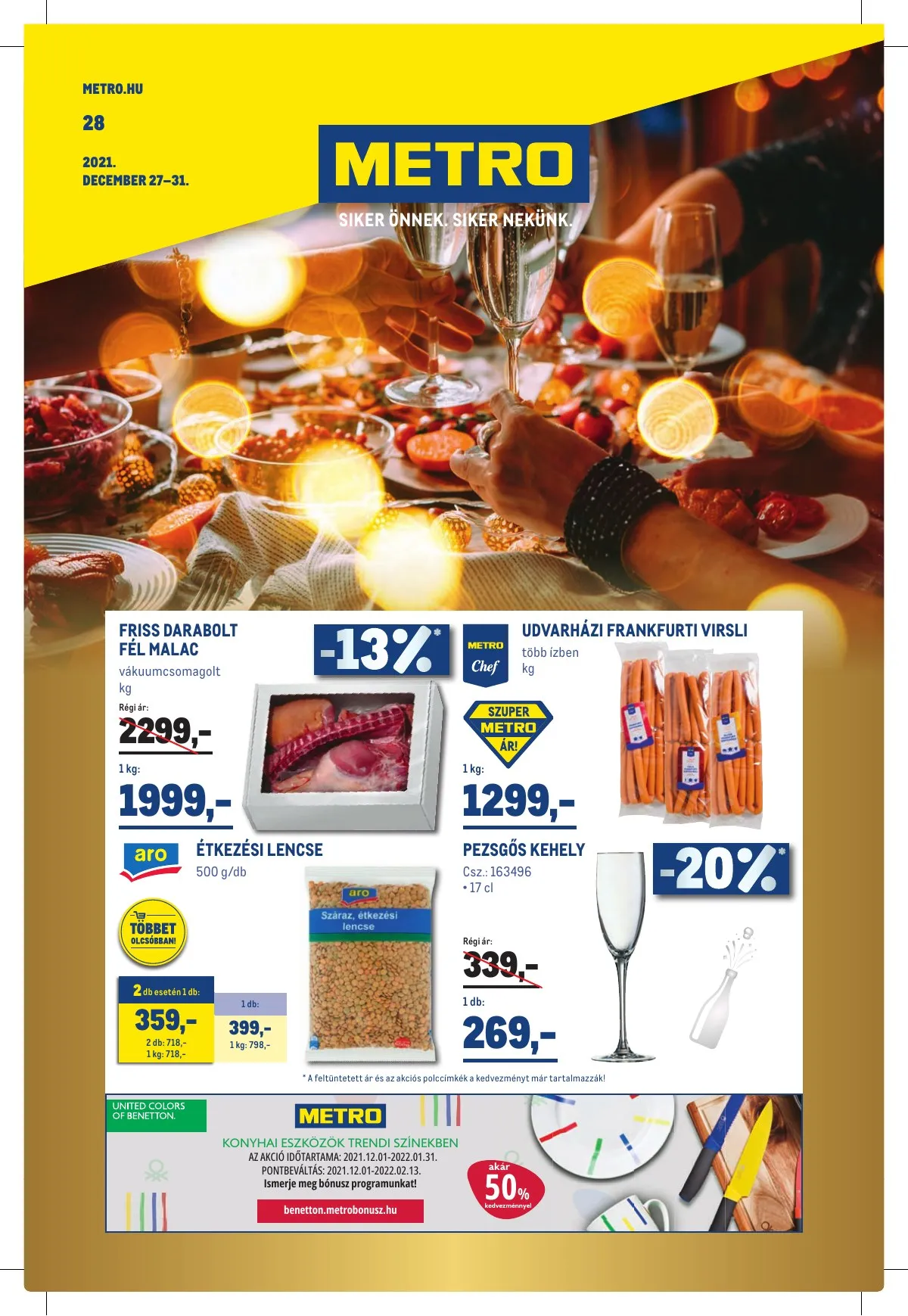 Metro akciós újság 12.27–12.27
