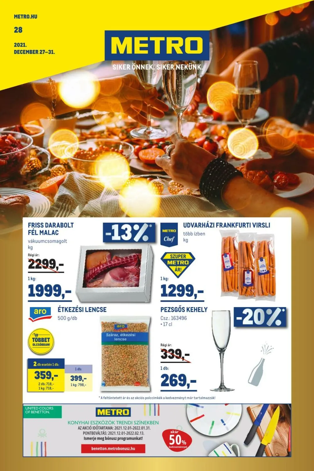 Metro akciós újság 12.27–12.31