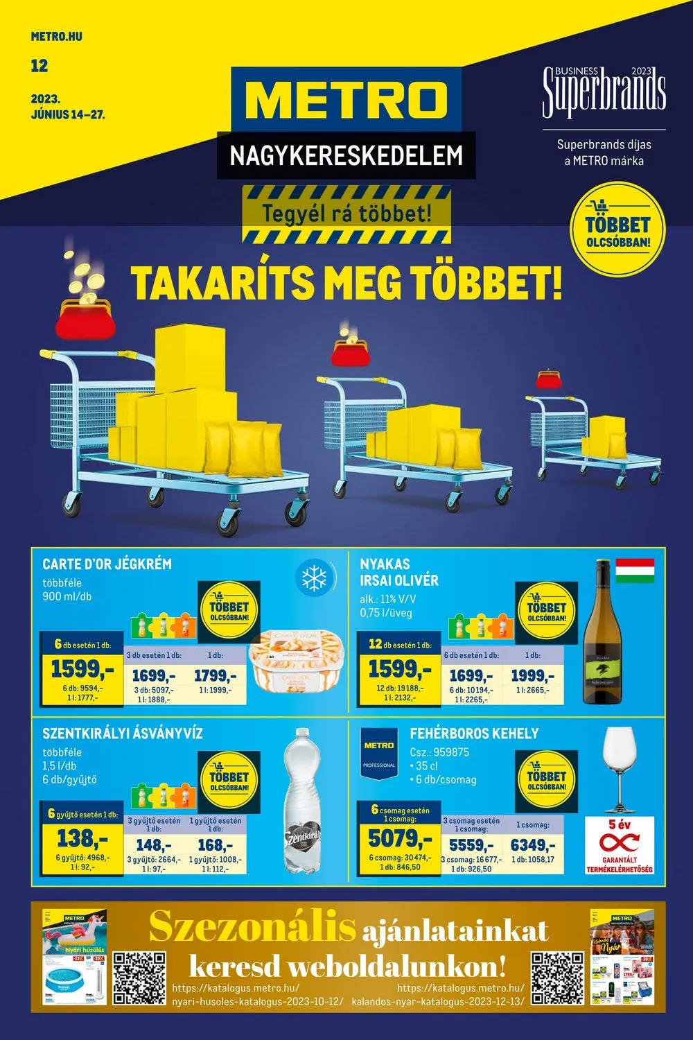 Metro akciós újság 06.14–06.27