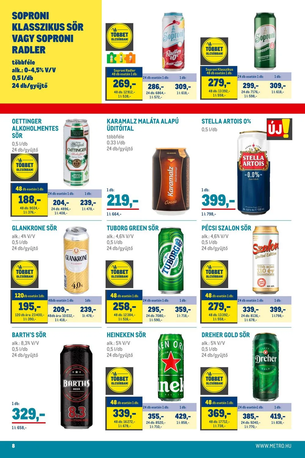 Metro akciós újság 06.14–07.11 – 8. oldal