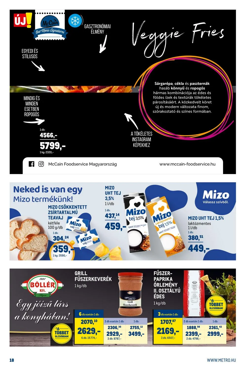 Metro akciós újság 06.28–07.25 – 18. oldal