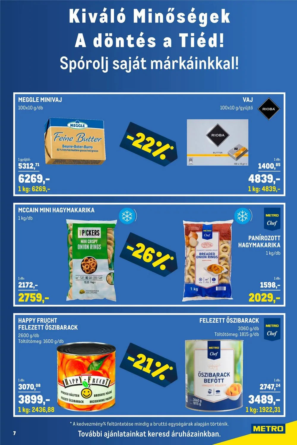 Metro akciós újság 06.28–07.25 – 7. oldal