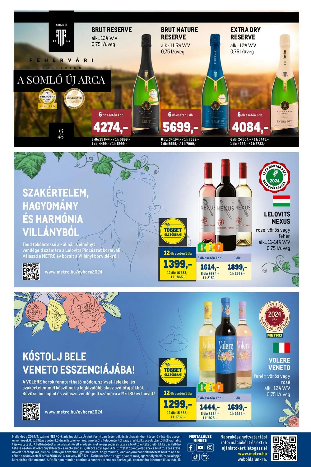 Metro akciós újság Borkatalogus 04.02–04.30 – 18. oldal