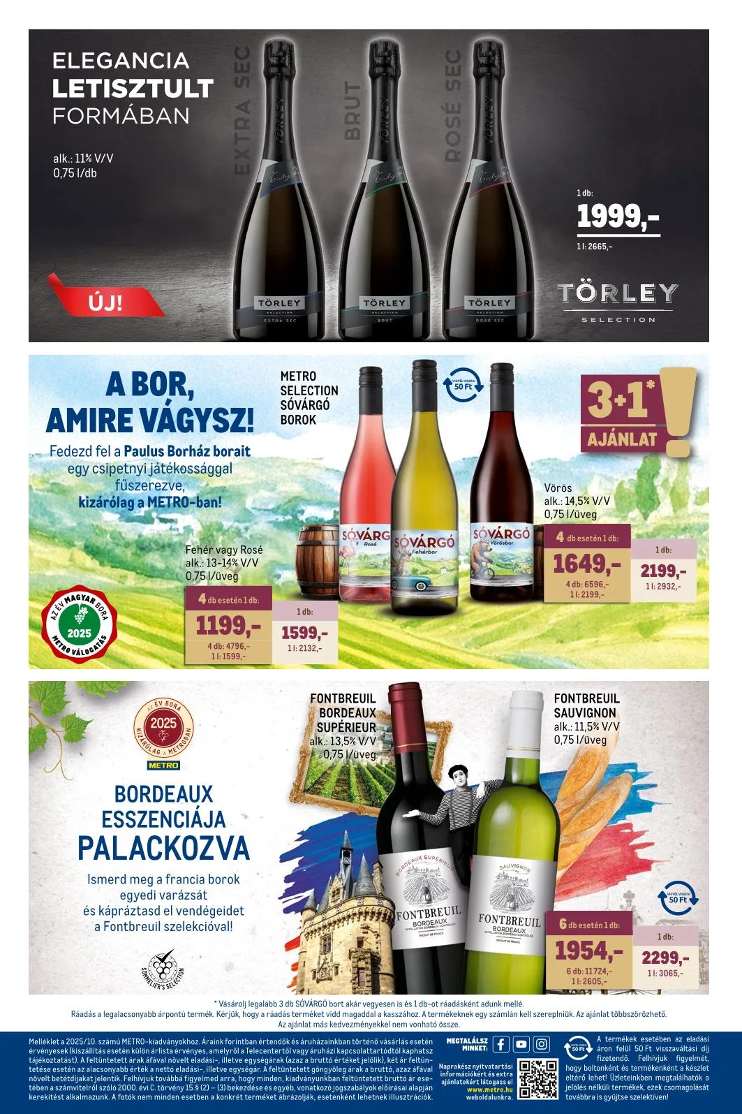 Metro akciós újság Borkatalogus 10.01–10.31 – 17. oldal