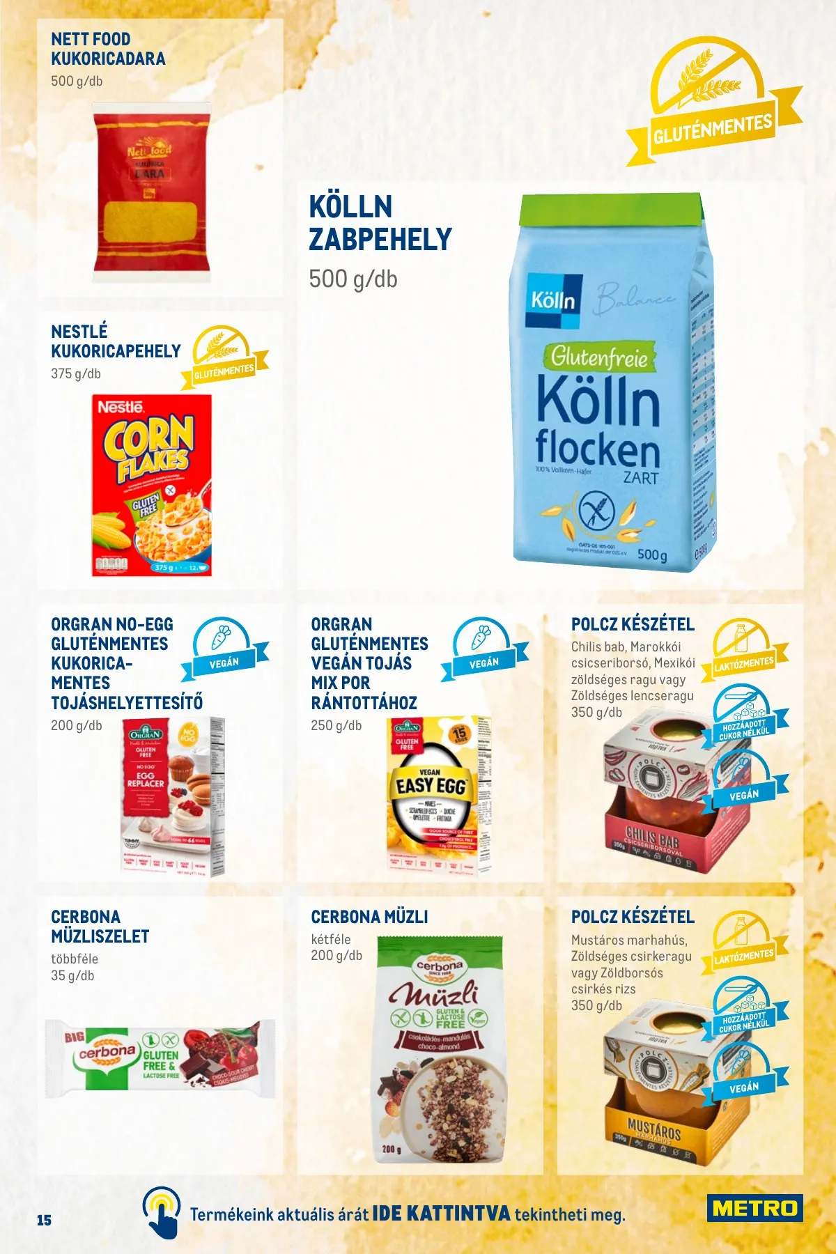 Metro akciós újság Egeszsegtudatos eletmod 09.21–09.21 – 15. oldal