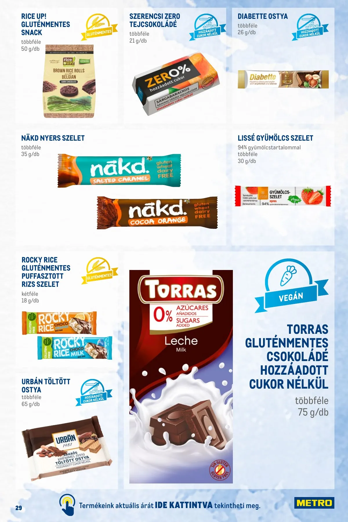 Metro akciós újság Egeszsegtudatos eletmod 09.21–09.21 – 29. oldal