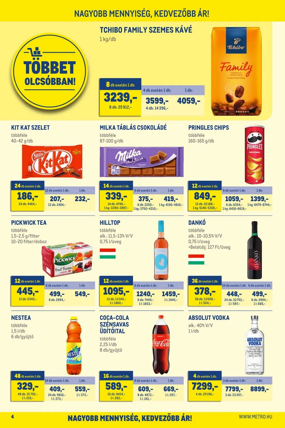 Metro akciós újság Élelmiszer 02.01–02.14 – 4. oldal