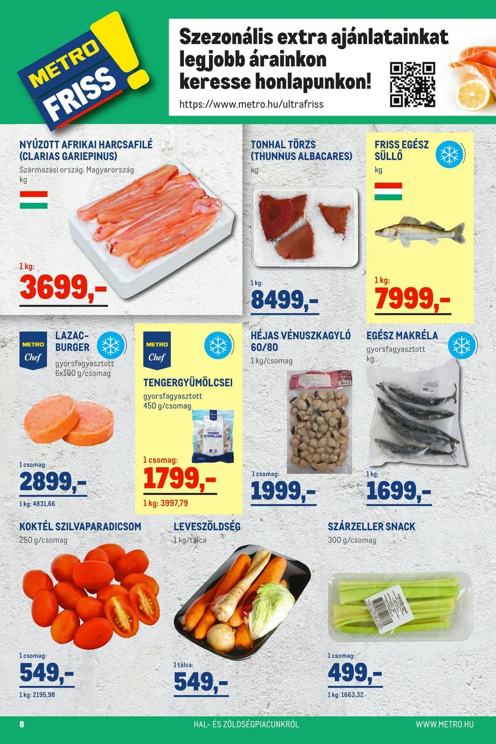 Metro akciós újság Élelmiszer 02.01–02.14 – 8. oldal
