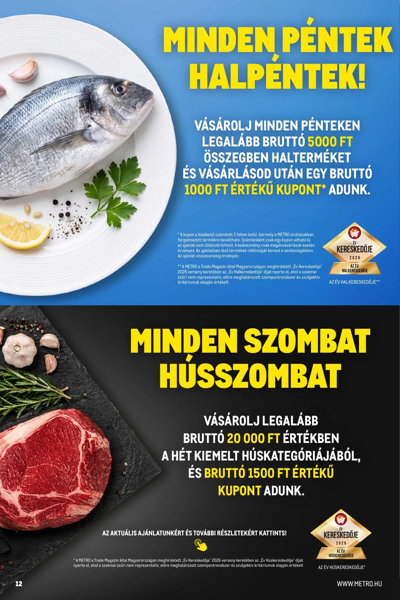 Metro akciós újság Élelmiszer és Szezonalis ajánlataink Kiskereskedoknek 10.01–10.31 – 12. oldal