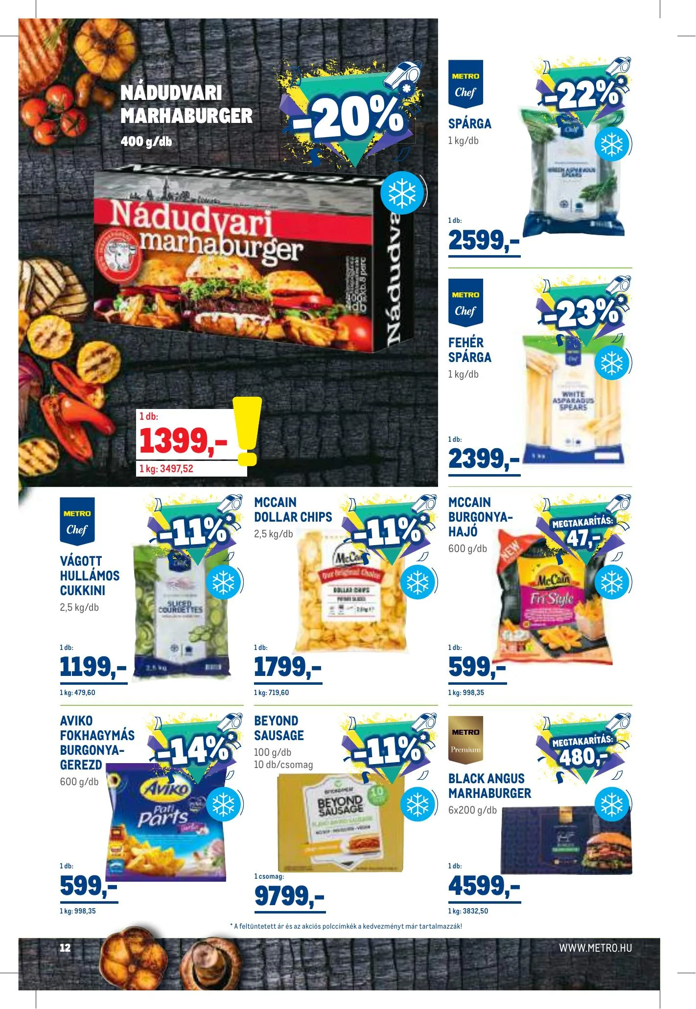 Metro akciós újság Élelmiszer és Szezonalis katalógus 05.19–06.01 – 12. oldal